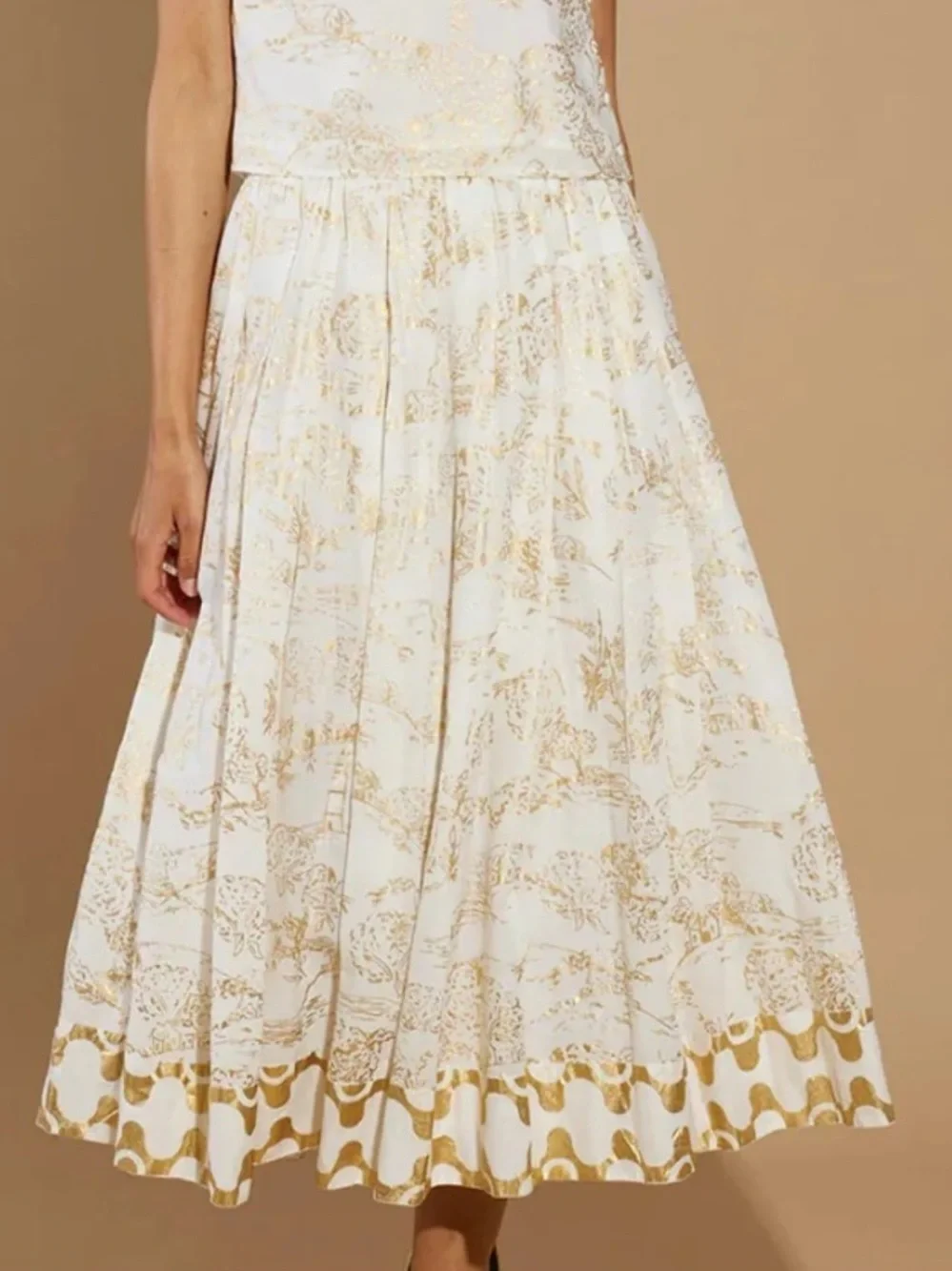 JUDE CONNALLY MEREDITH SKIRT COTTON VOILE XL